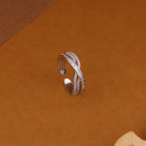 Stylish X-Cross Ring for Girlfriend